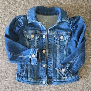 GAP Girls Blue Denim Jacket Size 5t